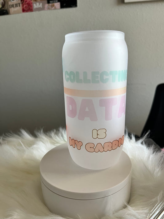 Data Cardio Frosted Glass