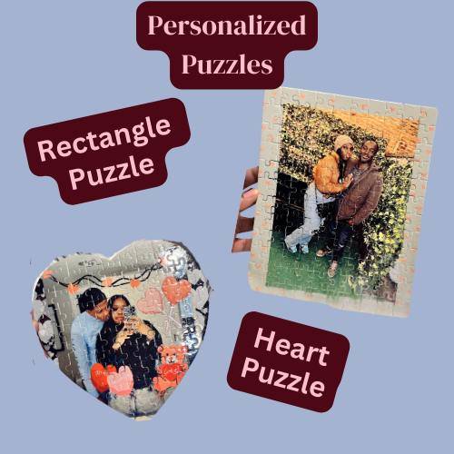 Jigsaw Puzzle W/Hearts
