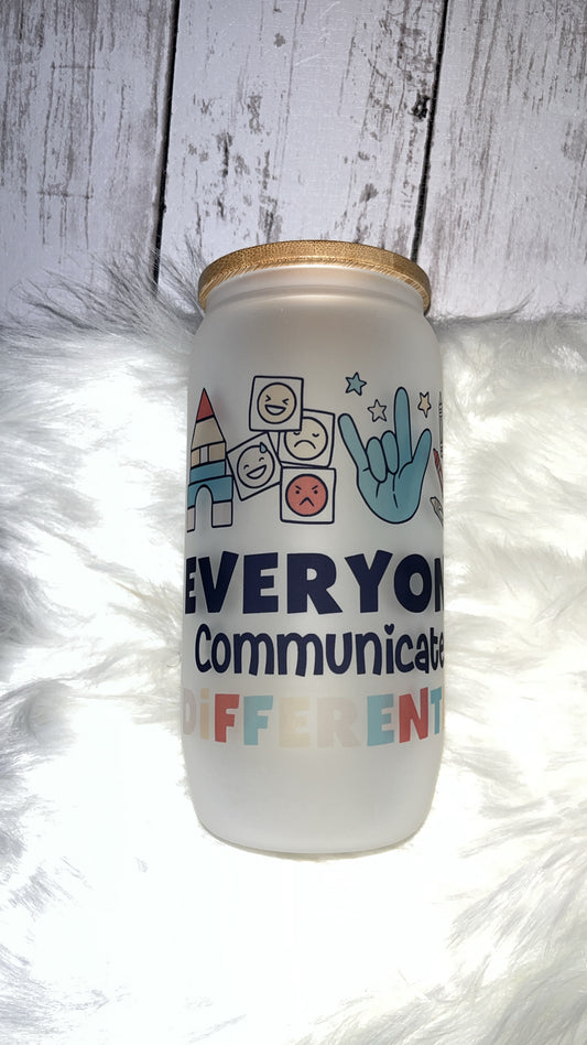 Communication Frosted Glass